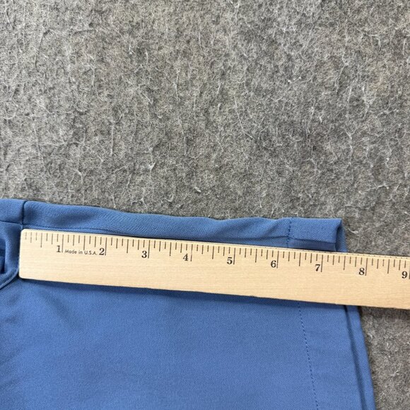 Onward Reserve Shorts Men 42 Blue Flat Front Performance Stretch 7" - Picture 15 of 16